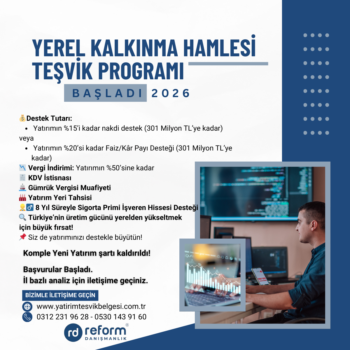 2026 YEREL KALKINMA HAMLESİ TEŞVİK PROGRAMI Başladı!